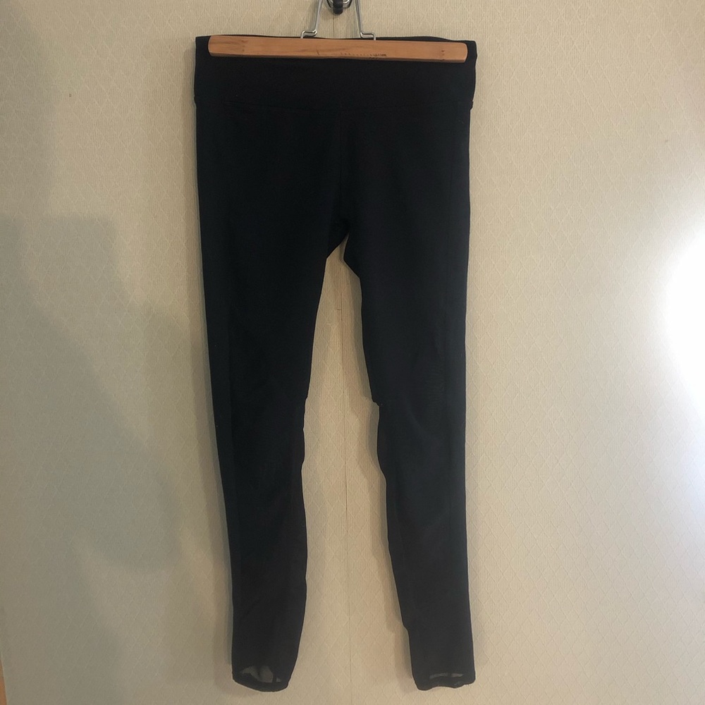 Fabletics Black Mesh Leggings